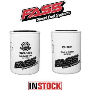FASS Titanium Replacement New Fuel Filters XWS-3002 / PF-3001 -Replaces FF-3003