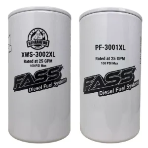 FASS Titanium Series Fuel Filter Combo Package XWS-3002XL / PF-3001XL